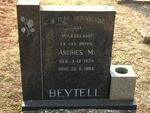 BEYTELL Andries M. 1920-1965