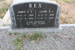 REX James F.T. 1890-1954 & Lilian A.J. 1896-1976