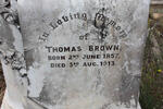 BROWN Thomas 1857-1913