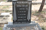 ROBINSON George Netlam 1931-1994