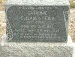 RICH Cathrine Elizabeth nee FOURIE 1883-1954