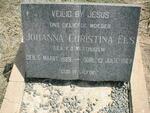 ELS Johanna Christina geb. V.D. WESTHUIZEN 1869-1967