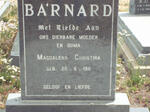 BARNARD Magdalena Christina 1911-