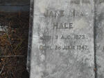 HALE Jane M.A. 1873-1947