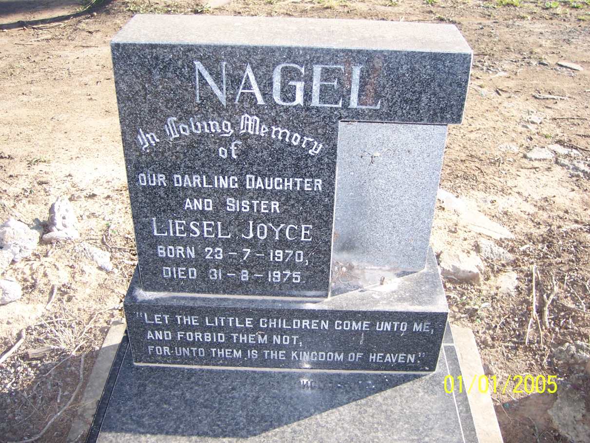 NAGEL Liesel Joyce 1970-1975