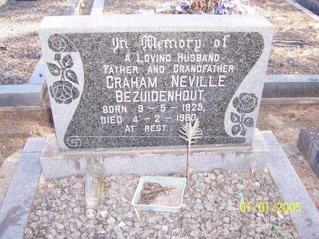 BEZUIDENHOUT Graham Neville 1925-1980