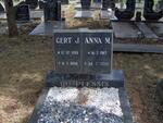 PLESSIS Gert J., du 1915-1994 & Anna M. 1917-2002