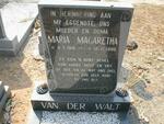 WALT Maria Magaretha , van der 1914-1996