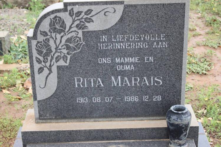 MARAIS Rita 1913-1986