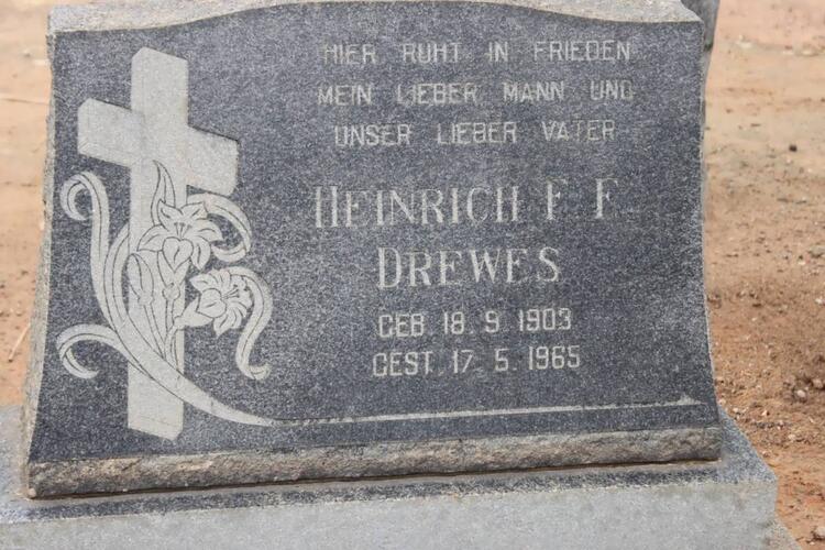 DREWES Heinrich F.F. 1903-1965
