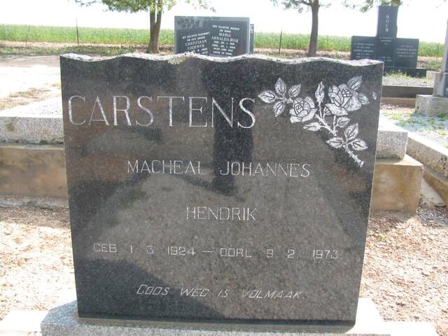 CARSTENS Macheal Johannes Hendrik 1924-1973
