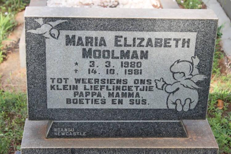 MOOLMAN Maria Elizabeth 1980-1981