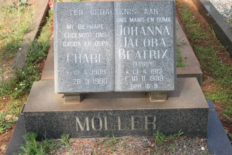 MÖLLER Charl 1909-1980 & Johanna Jacoba Beatrix 1912-1999