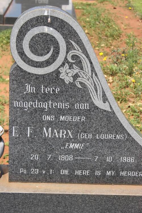MARX E.F. 1908-1986