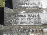 MAUER Anthony -1920 & Louisa 1859-1925