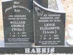 HARRIS William George 1937-2001 & Lenie Elizabeth 1941-1999