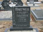HARTWELL Christina R. 1918-1993