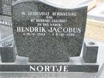 NORTJE Hendrik Jacobus 1943-1994