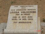 VOLSCHENK Louisa nee DU PREEZ 1850-1932