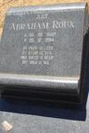 ROUX Abraham 1942-1994