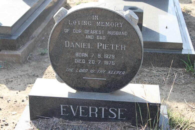EVERTSE Daniel Pieter 1929-1975