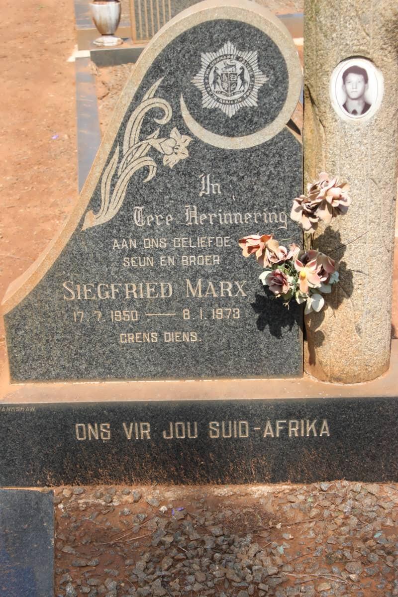 MARX Siegfried 1950-1973