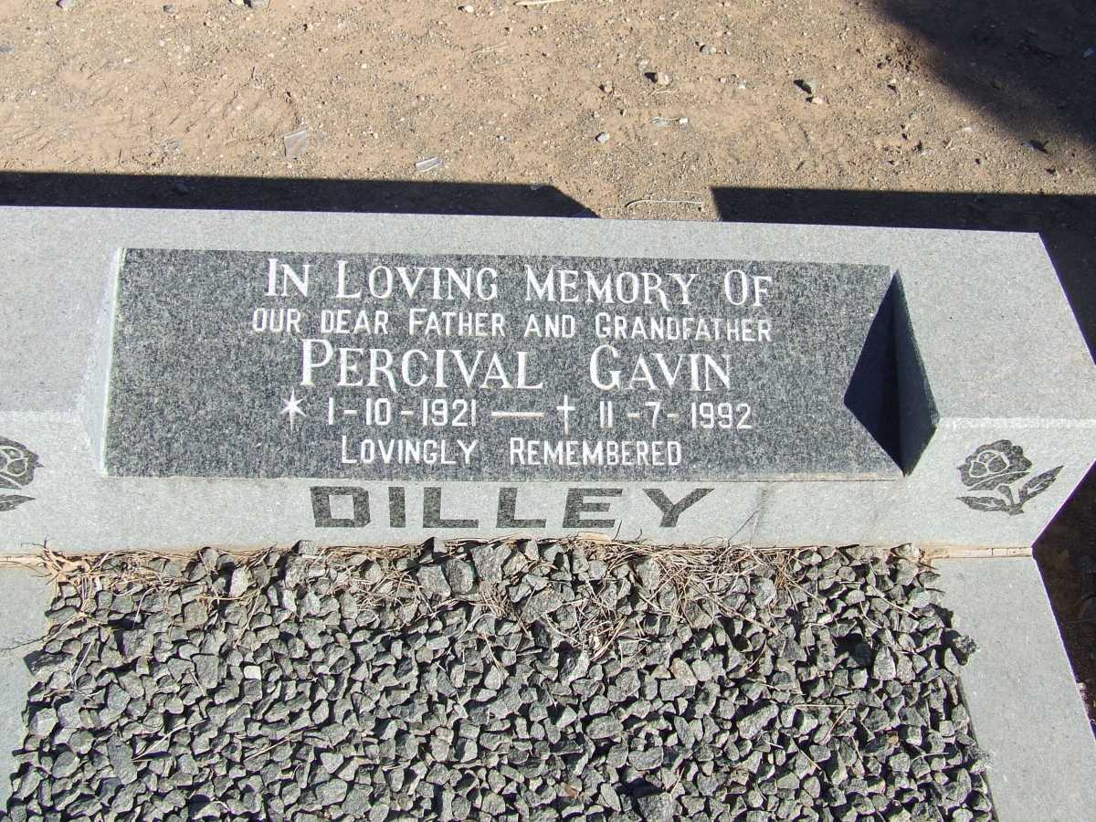 DILLEY Percival Gavin 1921-1992