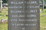 CALDER William 1857-1941 