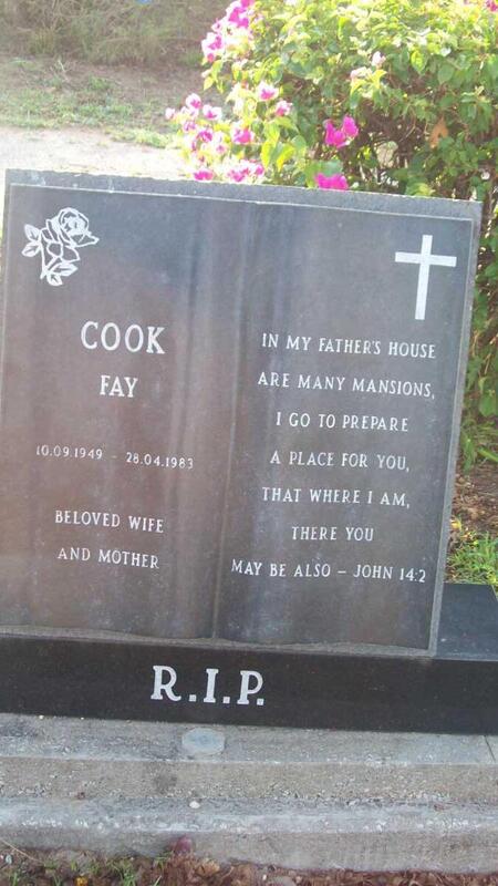 COOK Fay 1949-1983