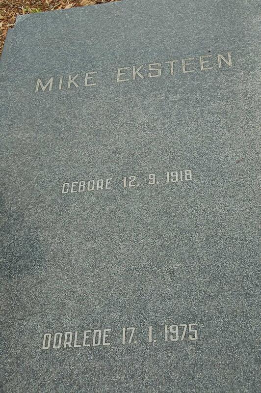 EKSTEEN Mike 1918-1975