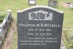 WESSELS Philippus W.B. 1861-1931