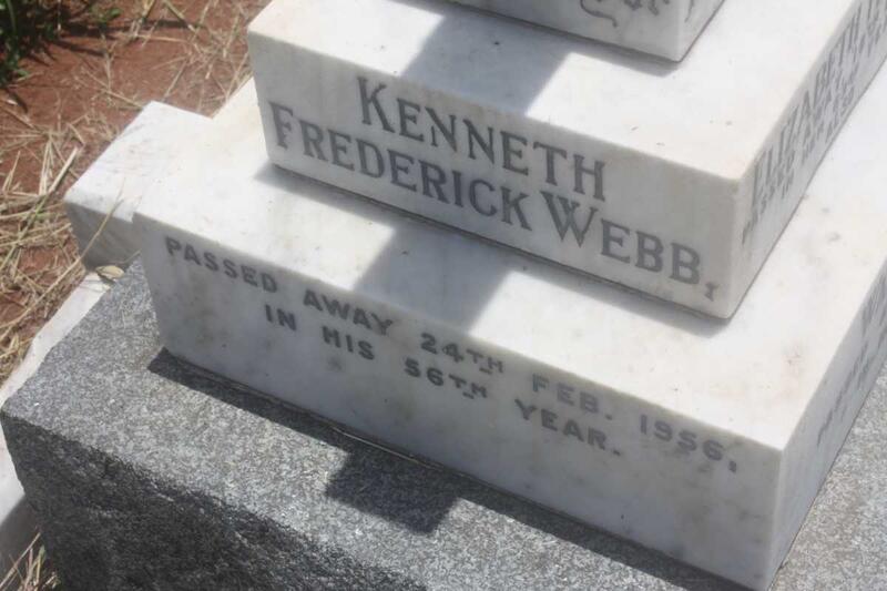 WEBB Kenneth Frederick -1956