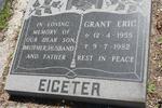 EIGETER Grant Eric 1955-1982