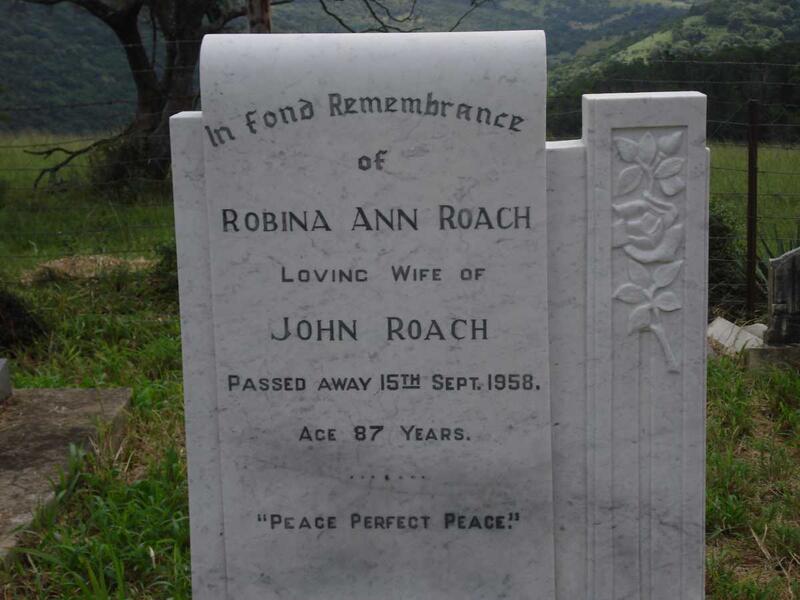 ROACH Robina Ann -1958