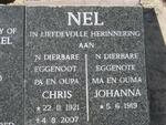 NEL Chris 1921-2007 & Johanna 1919-