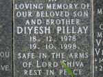 PILLAY Diyesh 1978-1998