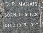 MARAIS D.P. 1926-1997