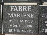 FABRE Marlene 1958-2006
