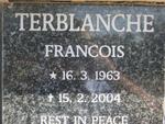 TERBLANCHE Francois 12963-2004