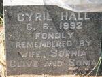 HALL Cyril  -1992