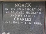 NOACK Charles 1946-1988