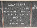 MAARTENS Danie 1928-1982