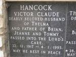 HANCOCK Victor Claude 1917-1995