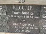 NORTJE Esias Andries 1920-1986 & Maria Johanna 1922-1989