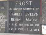 FROST Charles Henry 1914-1982 & Evelyn Madge 1916-1984 
