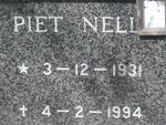 NELL Piet 1931-1994