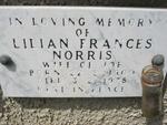 NORRIS Lilian Frances 1900-1978