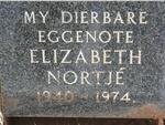 NORTJE Elizabeth 1940-1974