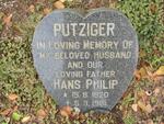 PUTZIGER Hans Philip 1920-1981