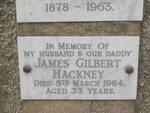 HACKNEY James Gilbert -1964